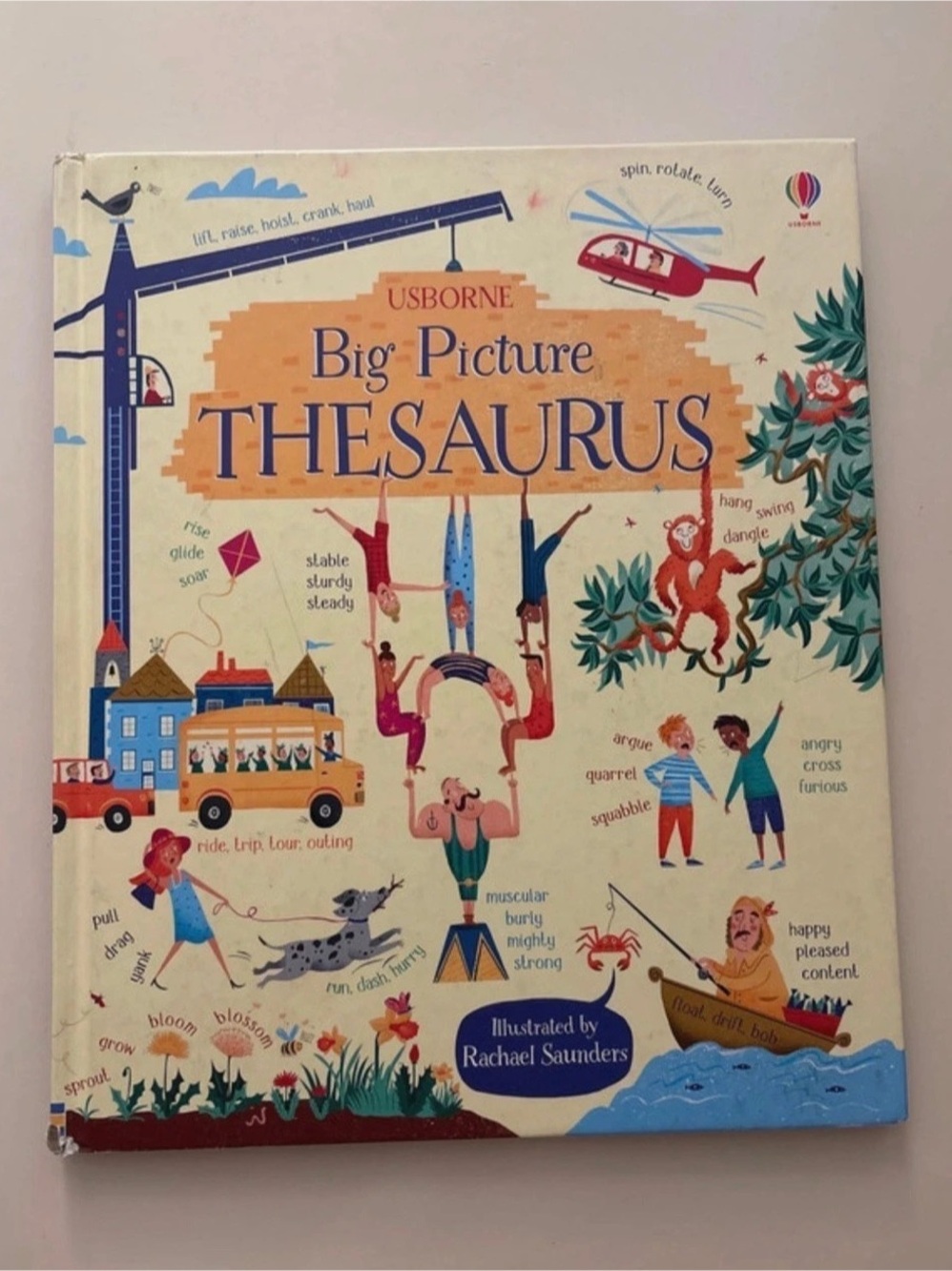 Usborne Big Picture Thesaurus Children's Illustrated Book